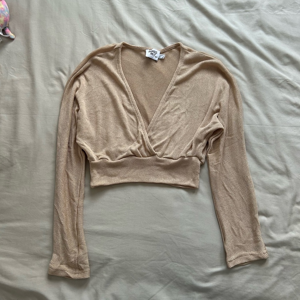 Cropped sweater